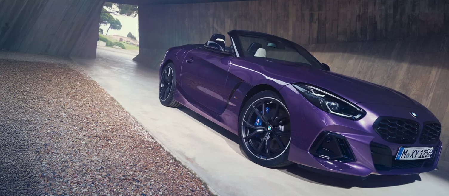 BMW Z4 Front Side Angle