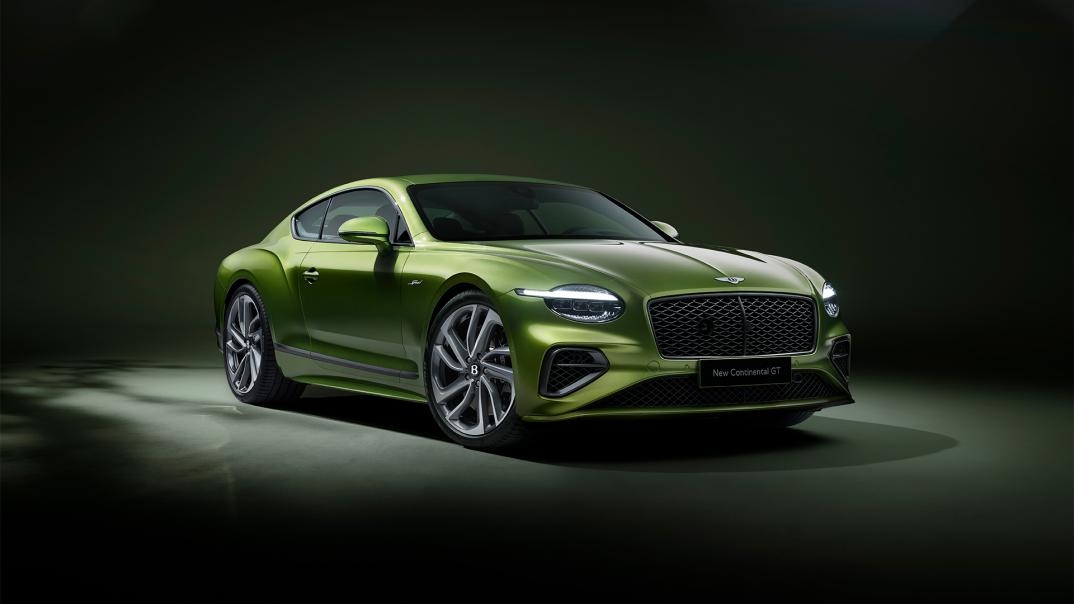 Bentley Continental GT Convertible Hero Angle