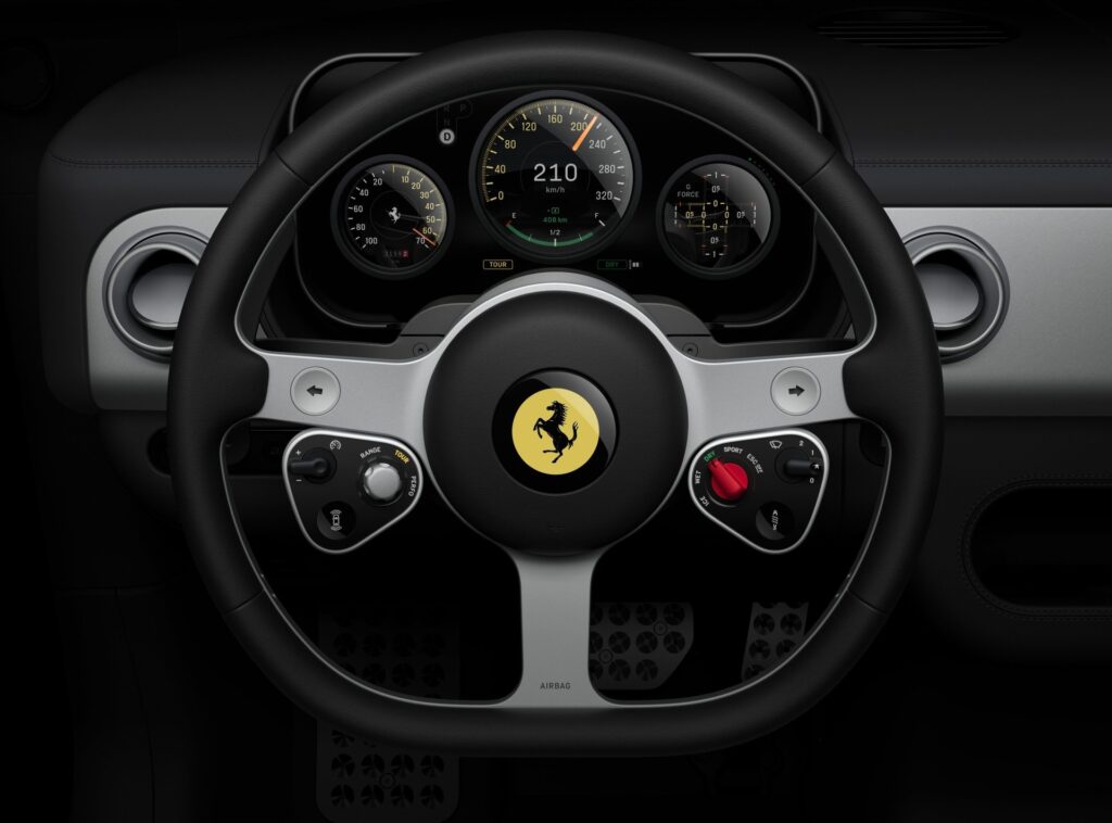 Ferrari Luce Ev Steering