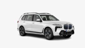 BMW X7 white hero angle