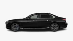 Bmw i7 Black Side Angle