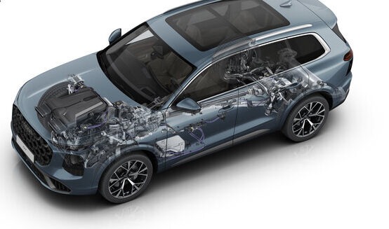 Audi Q7 adaptive air suspension